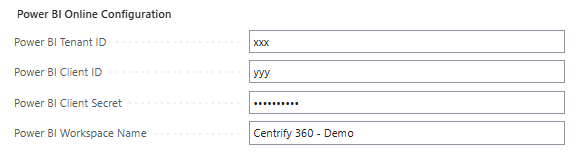 Business Central - Power BI Configuration Setup