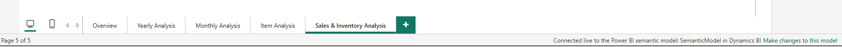 Power BI Desktop - Live Connection to Published Model