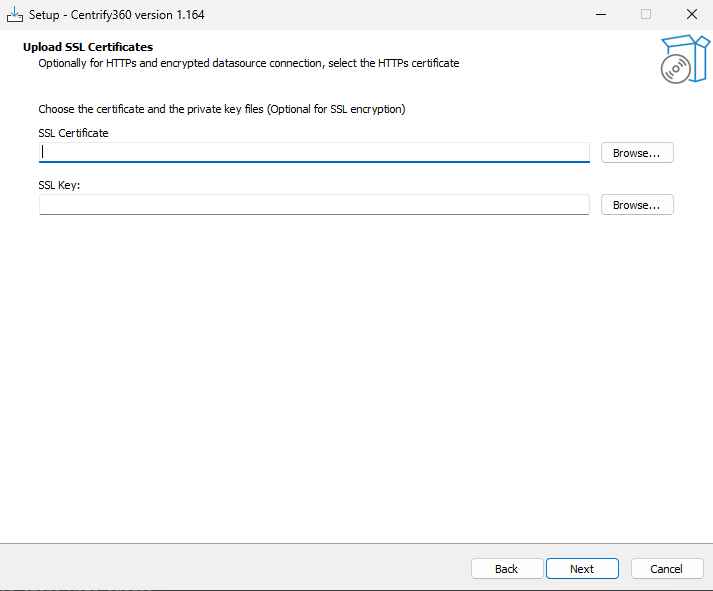 Installer - HTTPS