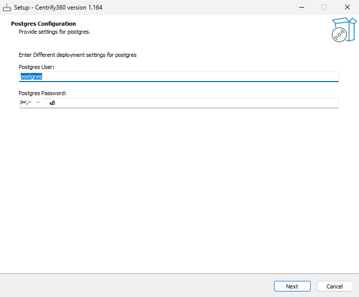 Installer - Postgres